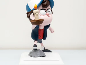 Dipper Gravity Falls 3D Print Model