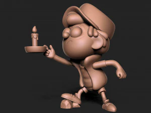 Dipper Gravity Falls 3D Print Model