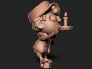Dipper Gravity Falls 3D Print Model