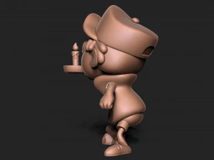 Dipper Gravity Falls 3D Print Model