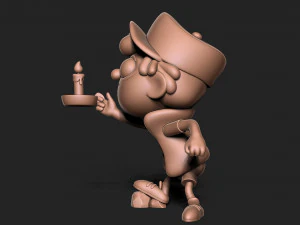 Dipper Gravity Falls 3D Print Model