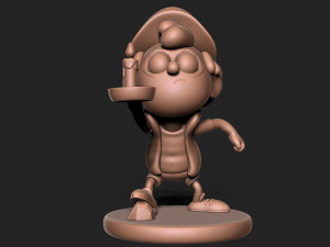 Dipper Gravity Falls with base 3D 프린트 모델