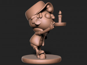 Dipper Gravity Falls with base 3D 프린트 모델