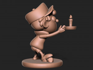 Dipper Gravity Falls with base 3D 프린트 모델