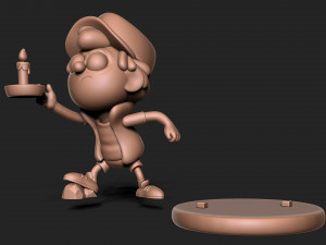 Dipper Gravity Falls with base 3D 프린트 모델