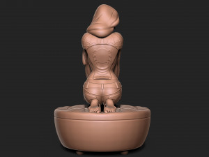Spiderman Mary Jane Model Cetak 3D