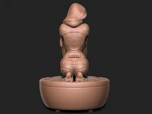 Spiderman Mary Jane 3D Print Model