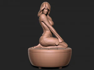 Spiderman Mary Jane 3D Print Model