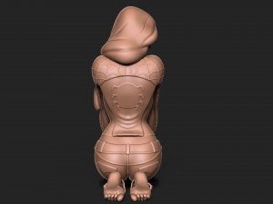 Spiderman Mary Jane Model Cetak 3D