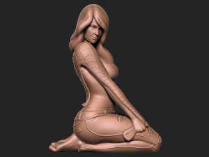 Spiderman Mary Jane 3D Print Model
