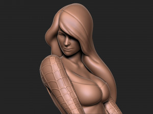 Spiderman Mary Jane Model Cetak 3D