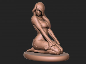 Mary Jane 3D Baskı Modeli