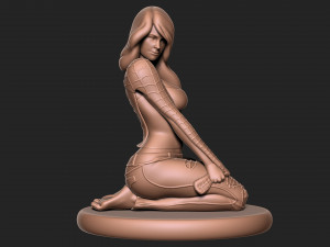 Mary Jane 3D 打印模型