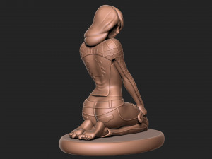 Mary Jane 3D 打印模型