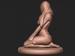Mary Jane 3D 打印模型