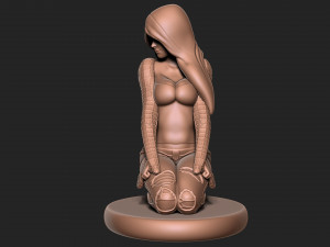 Mary Jane 3D 打印模型