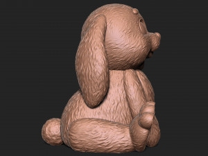 Cute Rabbit Model do druku 3D