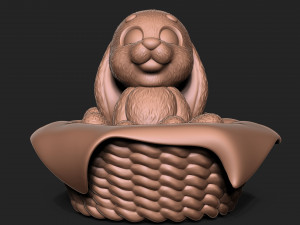 Easter Bunny 3D Baskı Modeli