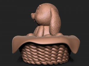 Easter Bunny 3D Baskı Modeli