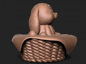 Easter Bunny 3D Baskı Modeli
