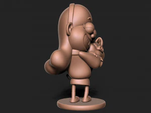 Mabel Pines Gravity Falls with base 3D Print Model