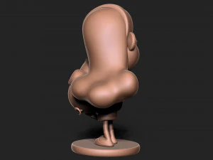 Mabel Pines Gravity Falls with base 3D Print Model