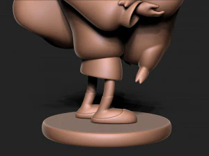 Mabel Pines Gravity Falls with base 3D Print Model
