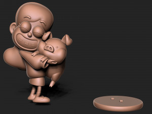 Mabel Pines Gravity Falls with base 3D Принт Модель