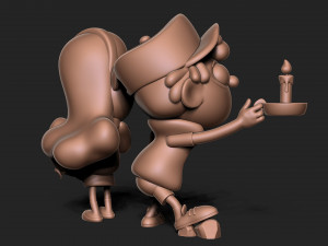 Dipper and Mabel Pines Gravity Falls 3D Принт Модель