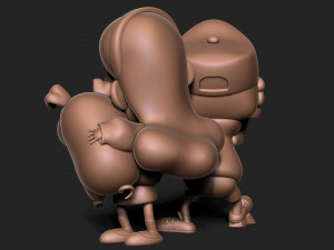 Dipper and Mabel Pines Gravity Falls 3D Принт Модель