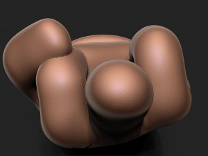 Middle Finger 3D Baskı Modeli