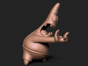 Patrick Star 3D Baskı Modeli