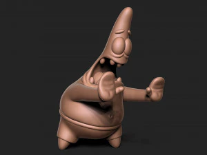 Patrick Star 3D Print Model