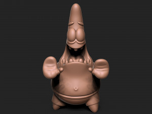 Patrick Star 3D Принт Модель