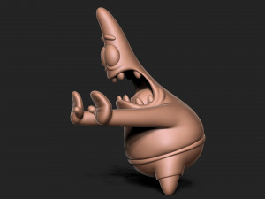 Patrick Star 3D Принт Модель