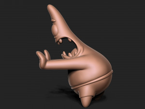 Patrick Star 3D Принт Модель