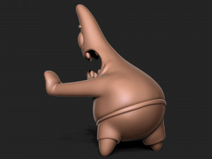 Patrick Star 3D Принт Модель
