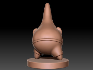 Patrick Star with base Model do druku 3D