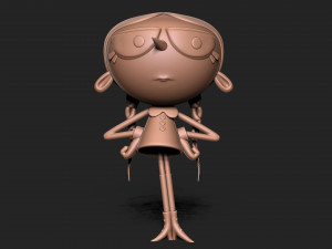 Wednesday addams Modelo de Impressão 3D