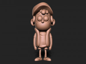 Dipper Gravity Falls 3D प्रिंट मॉडल