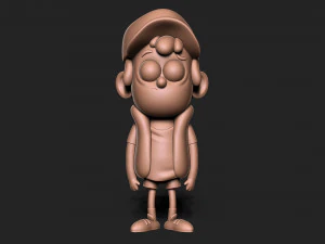 Dipper Gravity Falls 3D Print Model