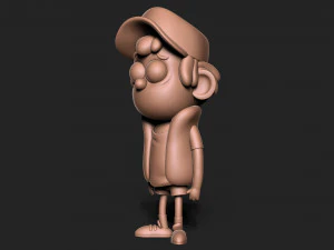 Dipper Gravity Falls 3D Print Model