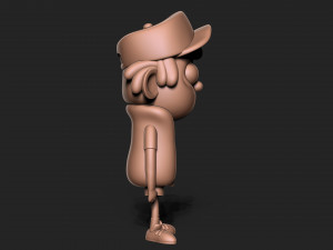 Dipper Gravity Falls 3D प्रिंट मॉडल