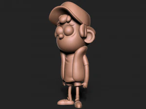 Dipper Gravity Falls 3D Print Model
