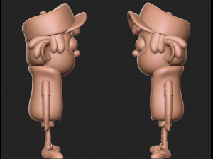 Dipper Gravity Falls 3D प्रिंट मॉडल