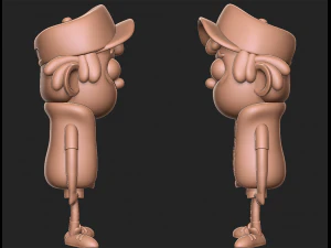 Dipper Gravity Falls 3D Print Model