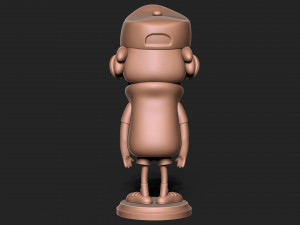 Dipper Gravity Falls with base Modèles 3D en vedette