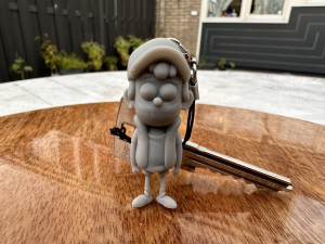 Dipper Gravity Falls Keychain 3D Print Model