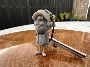 Dipper Gravity Falls Keychain 3D 프린트 모델