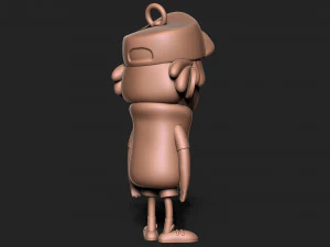 Dipper Gravity Falls Keychain 3D Print Model